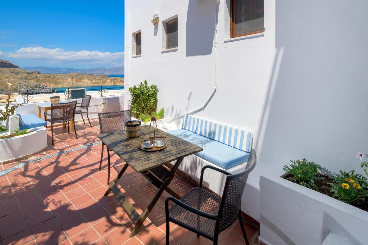 Maris Lindos Suites & Apartments Bagian luar foto