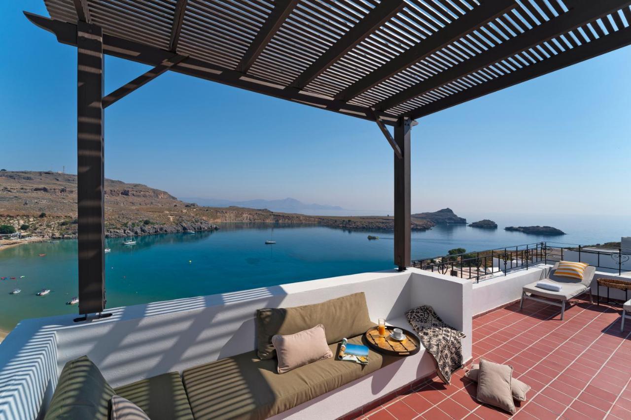 Maris Lindos Suites & Apartments Bagian luar foto