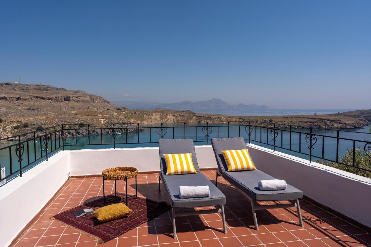 Maris Lindos Suites & Apartments Bagian luar foto