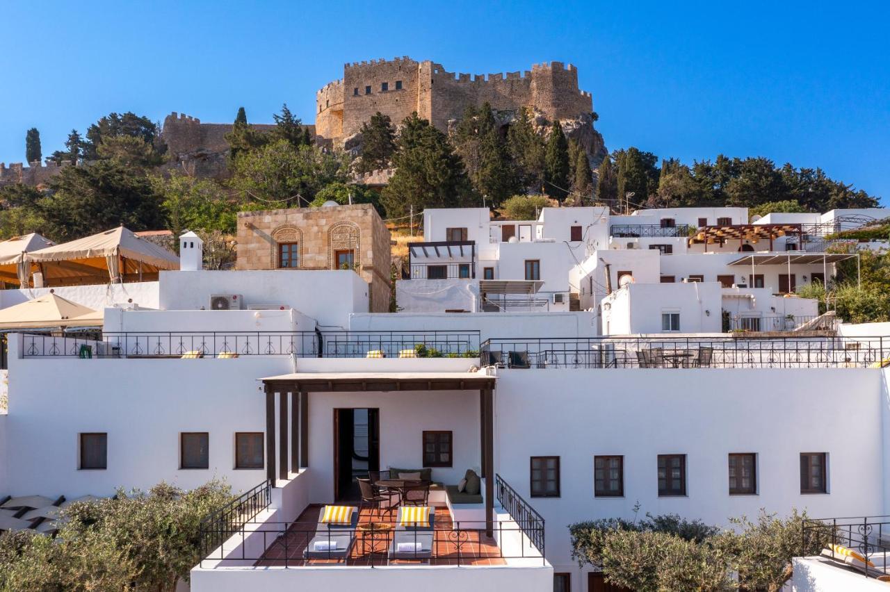 Maris Lindos Suites & Apartments Bagian luar foto